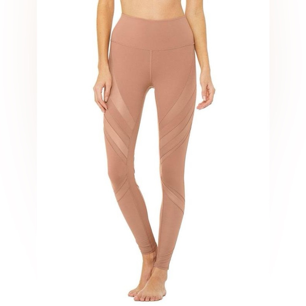 Alo Yoga High Waist Epic Legging Rosewater Pink 28" S
